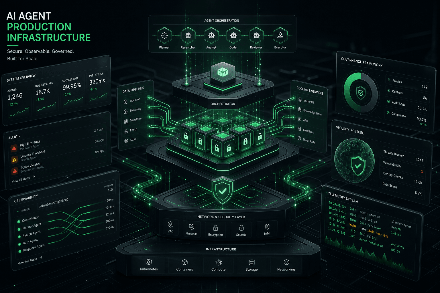 Agent Zero in Production: Hardening, Observability, and Governance for Self-Evolving Agents