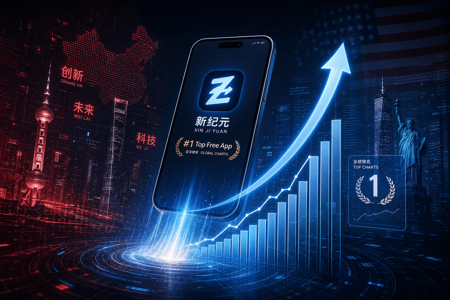 DeepSeek App Hits #1 on US App Store: The China Shock Goes Mainstream