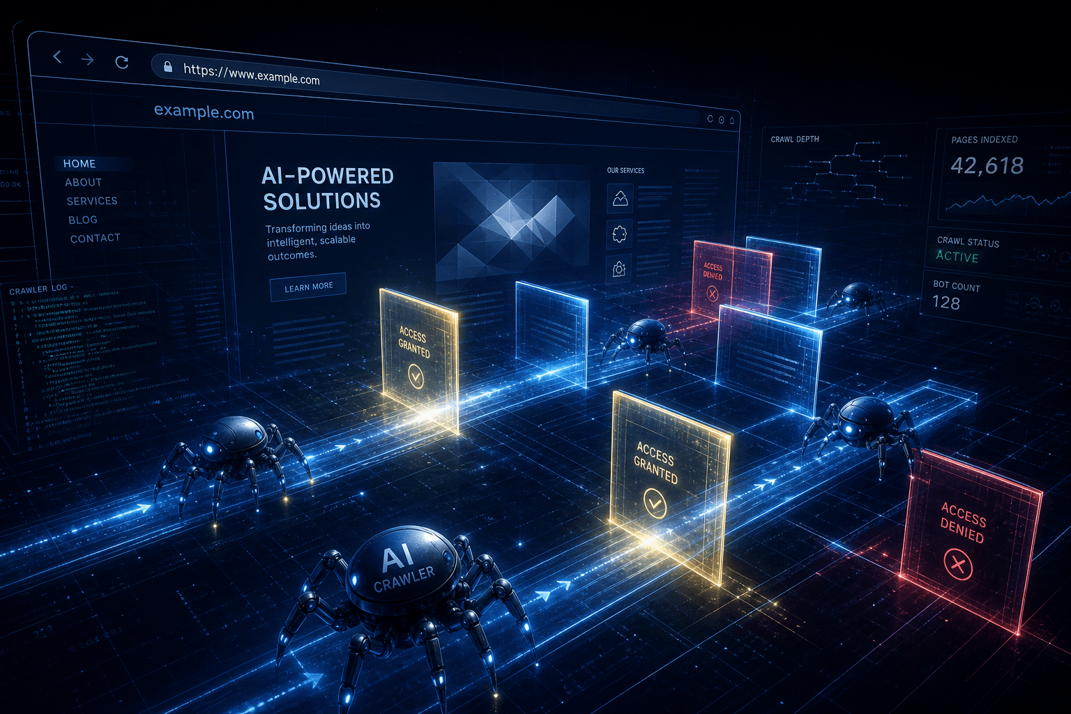 llms.txt, robots.txt, and AI Crawlers: Who Should Be Allowed to Read Your Site?