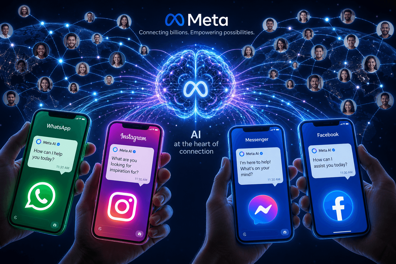 Meta AI Goes Mainstream: WhatsApp, Instagram, Messenger Integration Explained