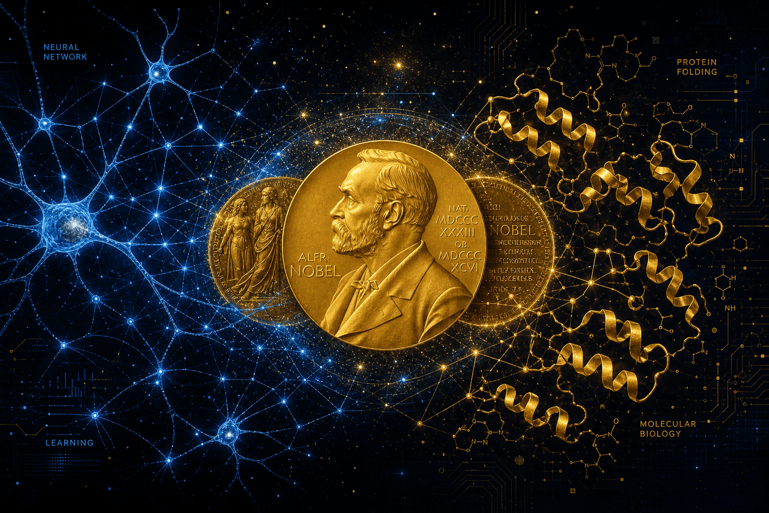 AI Wins Big at the 2024 Nobel Prizes: Physics and Chemistry Recognize the Architects of Modern Machine Learning