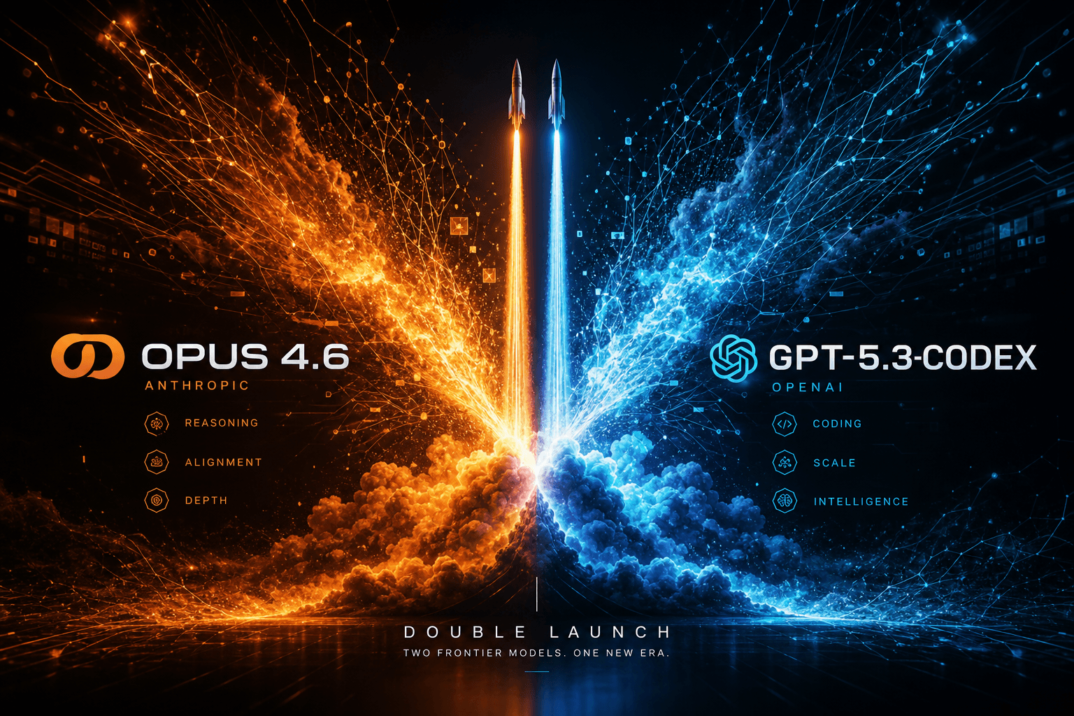 Opus 4.6 + GPT-5.3-Codex: The 10-Minute Frontier Double Launch