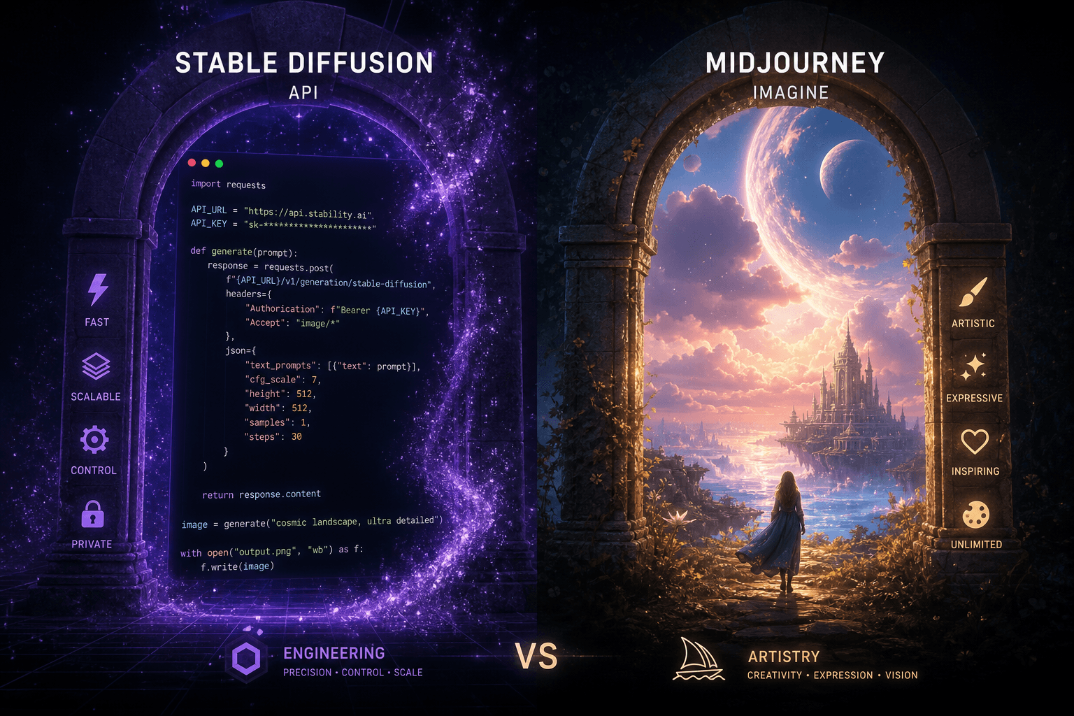 Stable Diffusion 3 API vs Midjourney: Stability AI's 2024 Developer Play