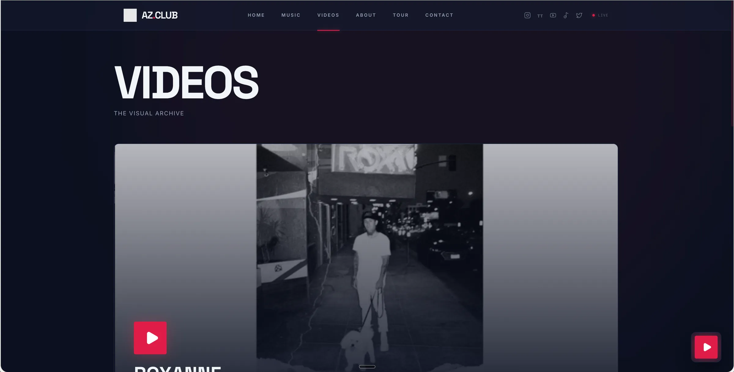 Arizona Zervas videos page