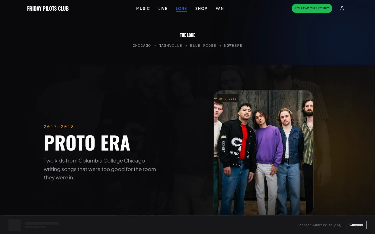 Friday Pilots Club lore page