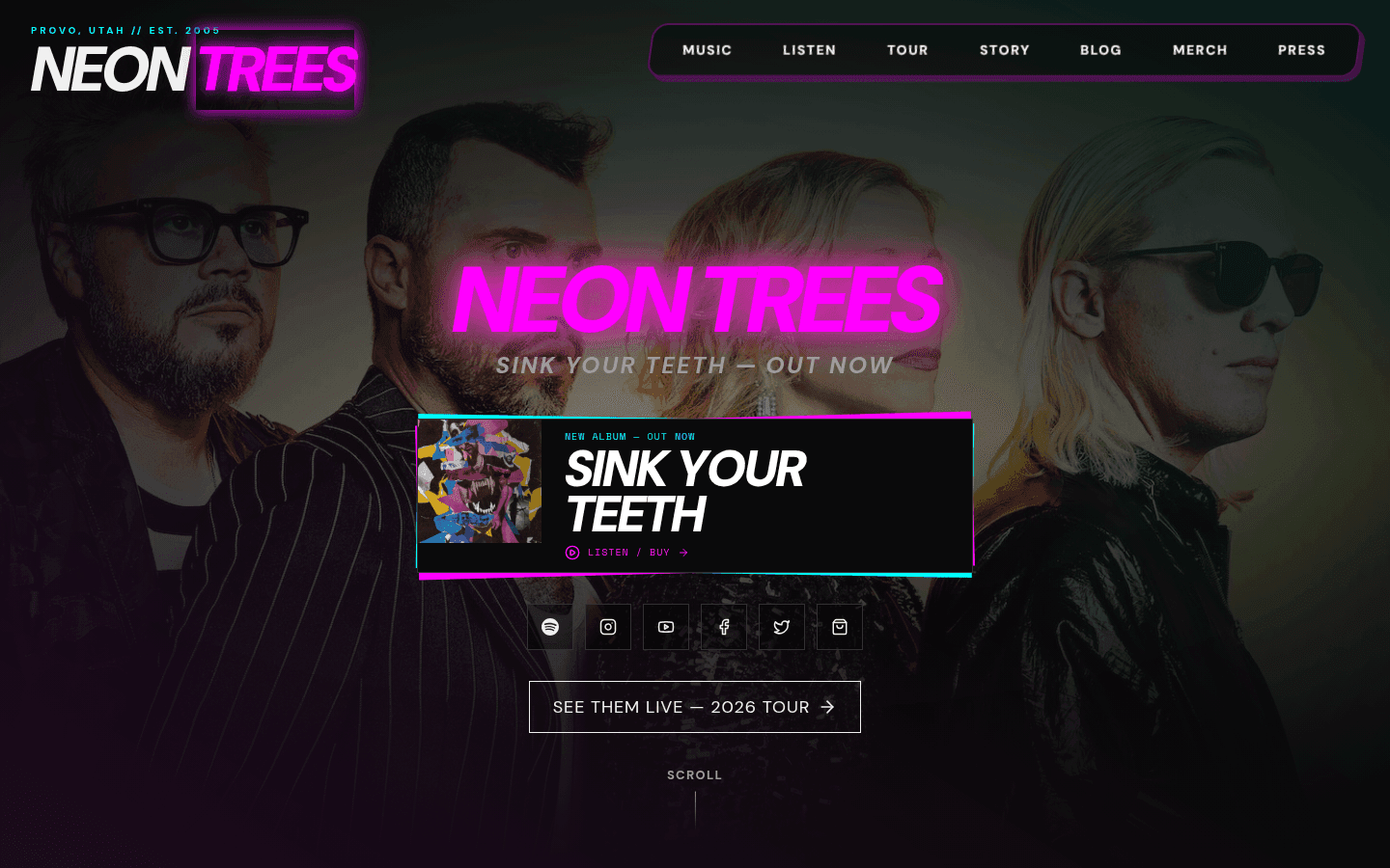 Neon Trees preview